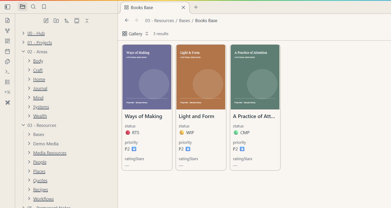 Libraries — Polymath Vault